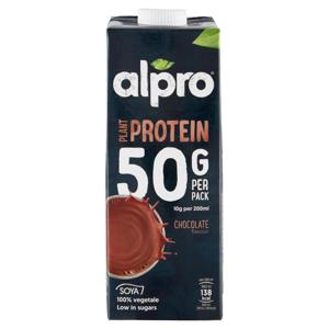 ALPRO Protein 50g Bevanda Vegetale Proteica alla Soia Gusto Cioccolato 1 Litro