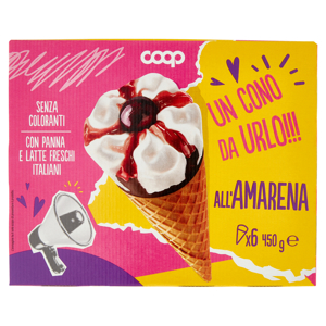 un Cono da Urlo!!! all'Amarena 6 x 75 g