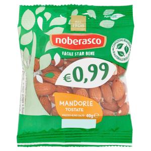 noberasco € 0,99 Mandorle Tostate 40 g