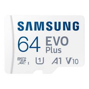 Scheda di memoria 64 GB microSDXC UHS-I Classe10 EVO Plus MB-MC64KA + adattatore SD