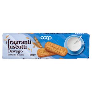 i fragranti biscotti Oswego 250 g