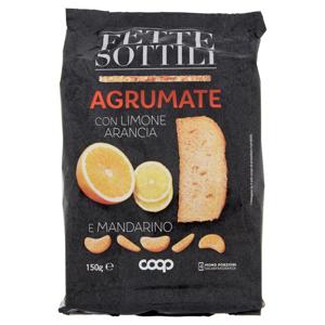 Fette Sottili Agrumate con Limone, Arancia e Mandarino 150 g