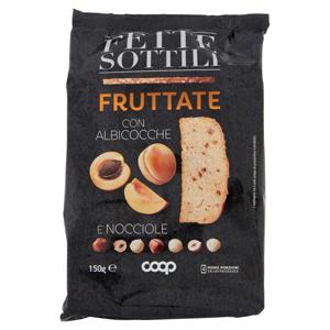 Fette Sottili Fruttate con Albicocche e Nocciole 150 g