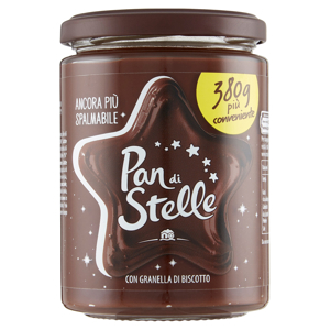 Pan di Stelle Crema al Cacao Nocciole e Granella di Biscotto 380g