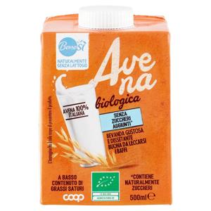 Naturalmente Senza Lattosio Avena biologica 500 ml