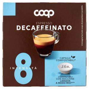 Espresso Decaffeinato 16 Capsule Compatibili con Macchine Lavazza A Modo Mio** 120 g