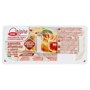 pancetta affumicata a cubetti da Suini Italiani 2 x 100 g