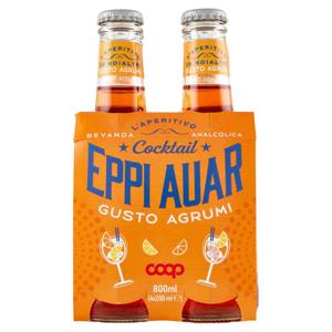 Cocktail Eppi Auar Gusto Agrumi 4 x 200 ml