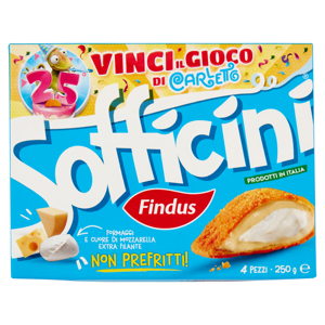 Sofficini Findus 4 Sofficini Formaggi Più Mozzarella 250 g