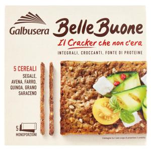 Galbusera BelleBuone il Cracker che non c'era 5 Cereali 5 x 40 g