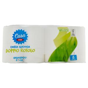 Carta Igienica Doppio Rotolo 8 pz