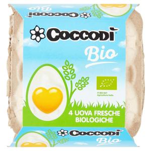 Coccodì Bio 4 Uova Fresche Biologiche 220 g