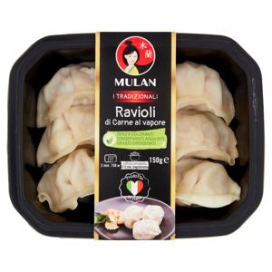 Mulan I Tradizionali Ravioli di carne al vapore 150 g