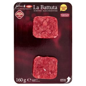 la Battuta di Bovino Razza Piemontese 160 g