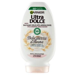 Garnier Ultra Dolce Balsamo Delicatezza D'Avena per capelli delicati, senza parabeni, 200 ml