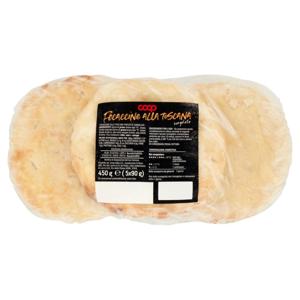 Focaccine alla Toscana surgelate 5 x 90 g