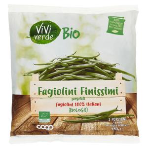 Fagiolini Finissimi surgelati Biologici 450 g