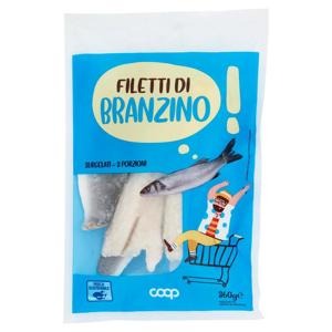 Filetti di Branzino! Surgelati 360 g