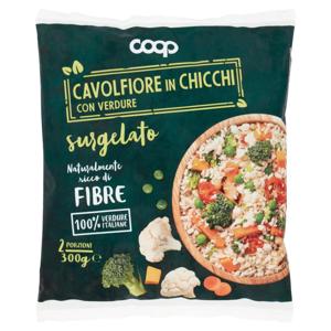 Cavolfiore in Chicchi con Verdure surgelato 300 g