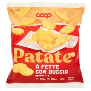 Patate a Fette con Buccia Surgelate 600 g