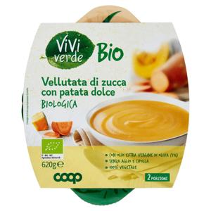 Vellutata di zucca con patata dolce Biologica 620 g