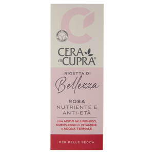 Cera di Cupra Ricetta di Bellezza Rosa Nutriente e Anti-Età 75 ml