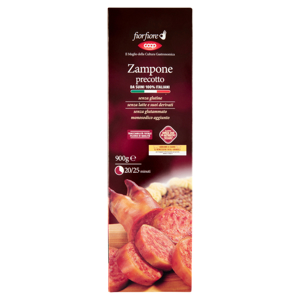 Zampone precotto da Suini 100% Italiani 900 g