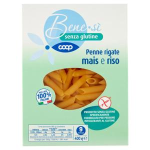 senza glutine Penne rigate mais e riso 400 g