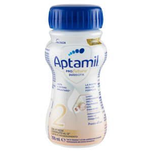 APTAMIL Profutura Duobiotik 2 - Latte per lattanti liquido dal 6° compiuto al 12° mese 200ml