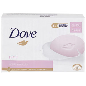 SAPONE  DOVE PINK PZ. 2X90GR