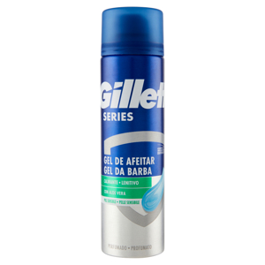 Gillette Series Gel da Barba Lenitivo, 200ml