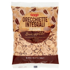 Orecchiette Integrali Fresche 500 g