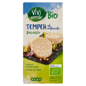 Tempeh al naturale Biologico 2 x 75 g