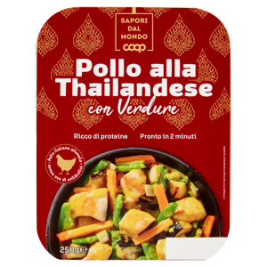 Pollo alla Thailandese con Verdure 250 g