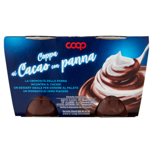 Coppa al Cacao con panna 2 x 115 g