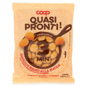 Quasi Pronti! Gnocchi Rigati alla Zucca 400 g