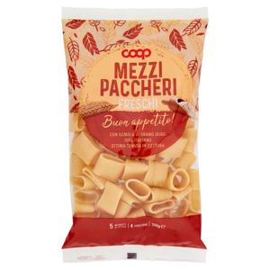 Mezzi Paccheri Freschi 500 g