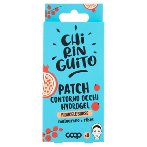 Patch Contorno Occhi Hydrogel Riduce le Borse 8 pz