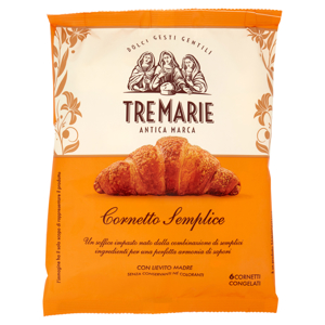 Tre Marie Cornetto Semplice 6 x 55 g