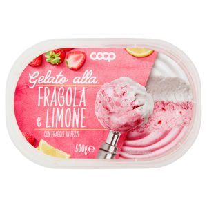 Gelato alla Fragola e Limone 500 g