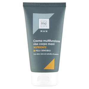 Man Crema multifunzione viso corpo mani Nutriente Pelli Sensibili 150 ml