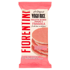 Fiorentini le Originali Yogo Rice Gallette di Riso Yogurt e Fragola 100 g