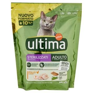 ultima Cat Sterilizzati Adulto 1-10 Anni Pollo 440 g