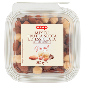 Mix di Frutta Secca ed Essiccata con Cioccolato Gourmet 250 g