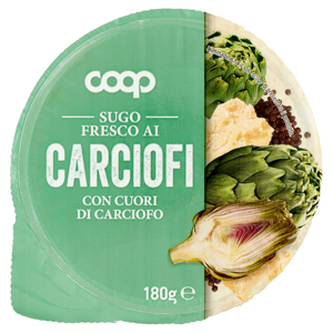 Sugo Fresco ai Carciofi con Cuori di Carciofo 180 g