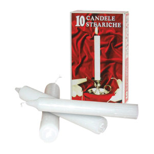 CANDELE STEARICHE E/10