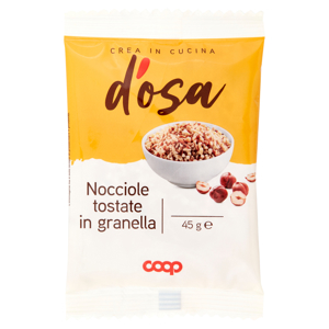 Nocciole tostate in granella 45 g