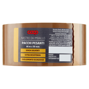 Nastro da Imballo Pacchi Pesanti 66 m x 50 mm