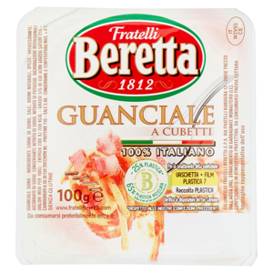 Fratelli Beretta Guanciale a Cubetti 100 g