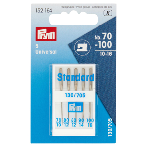 Prym Universal Standard 130/705 No. 70-100 10-16 5 pz